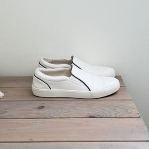 Lacoste Leather Slip Ons